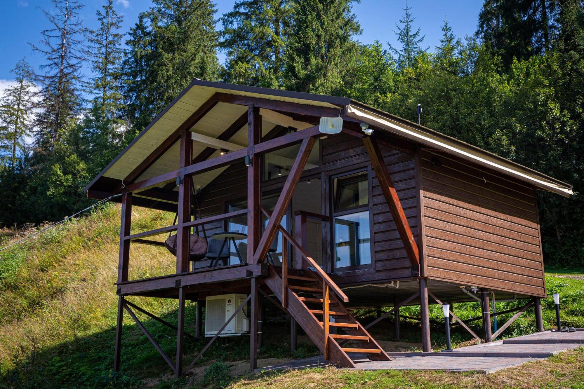 Lisoviy Zatyshok, Z Vidkrutum Litnim Baseynom Otel Slavske Dış mekan fotoğraf
